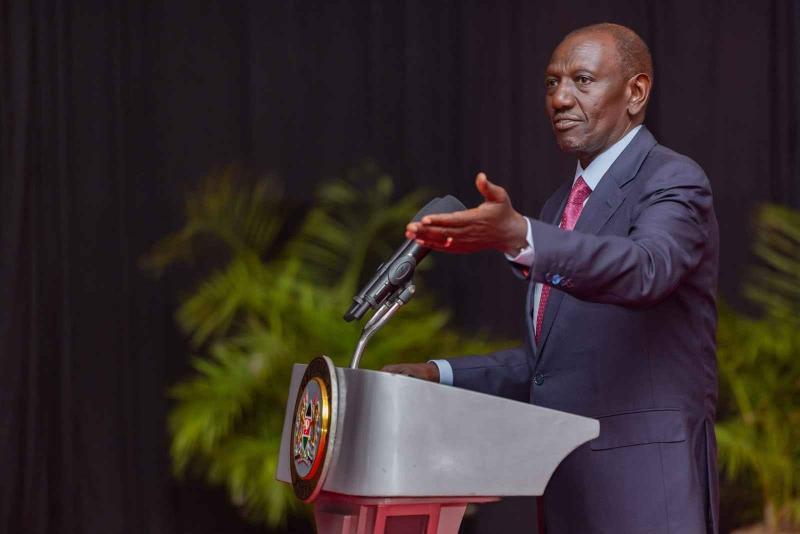 File image of President William Ruto.